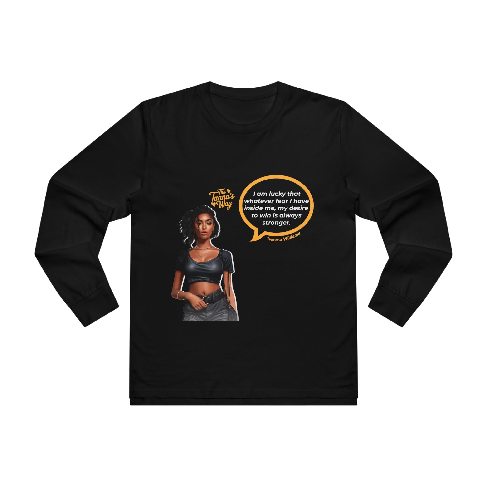 Serena Williams | Men’s Base Longsleeve Tee